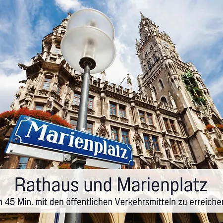 Moebliert Wohnen Munich Airport Business Park Lejlighed